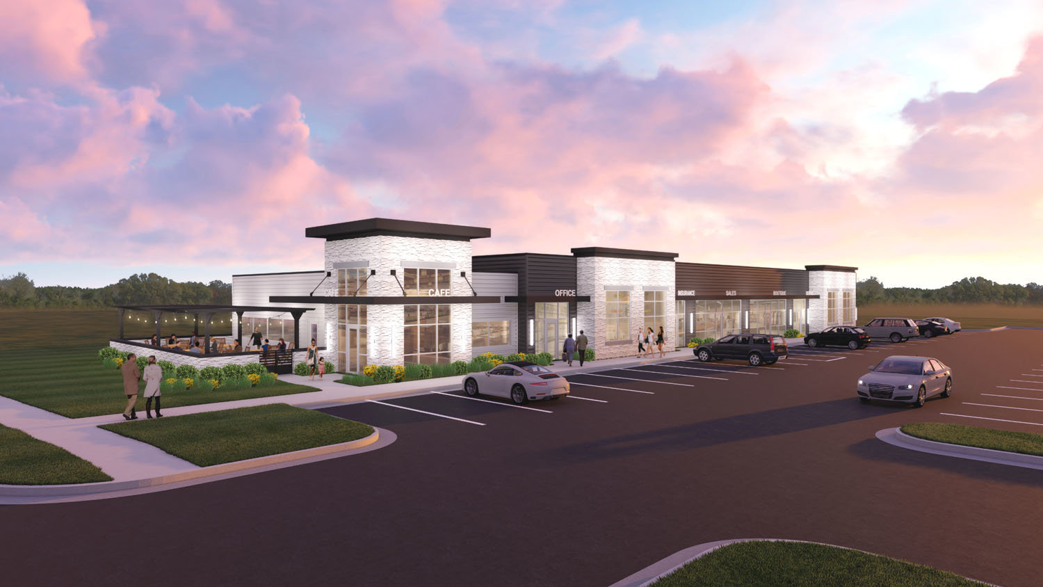 Plans are in the works to create a mixed-use business center with a focus on ancillary real estate services next to the future Keller Williams local headquarters.